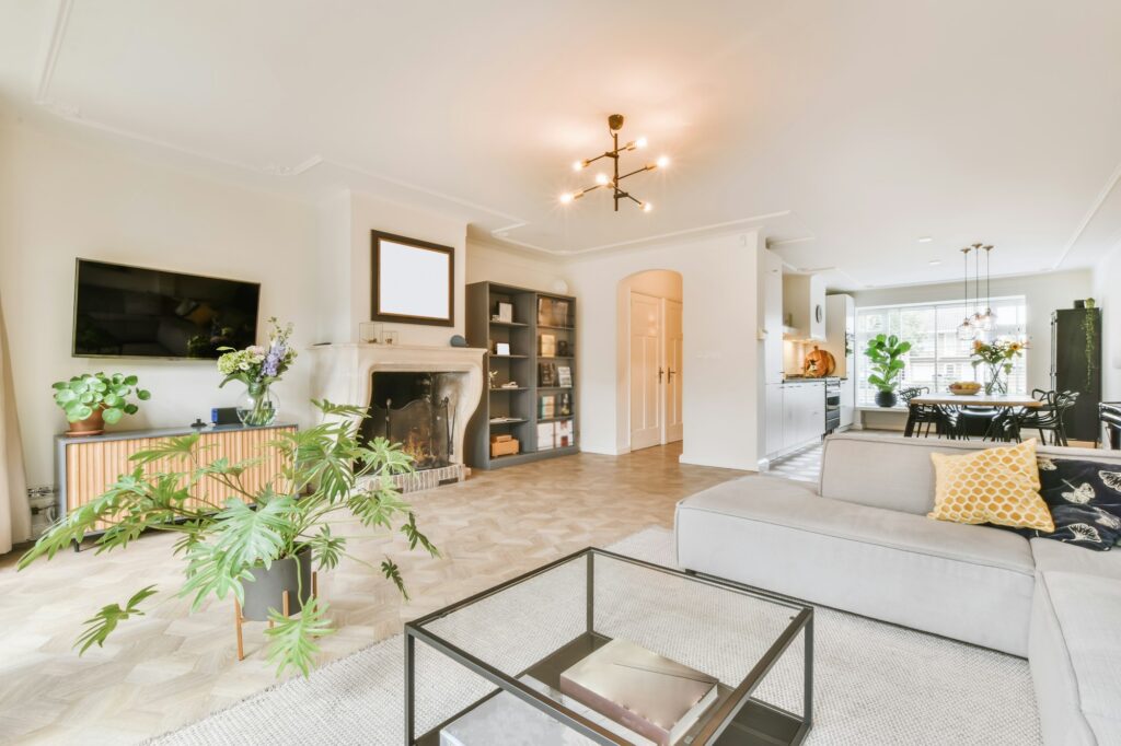 A breathtaking living room